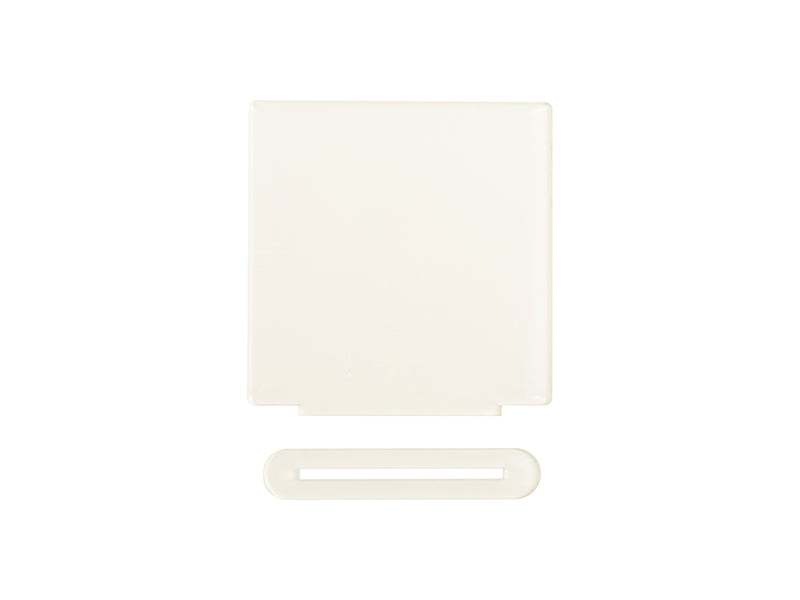 Sublimation Blanks Acrylic QR Code Photo Frame with Base(Square,12*13*0.4cm)