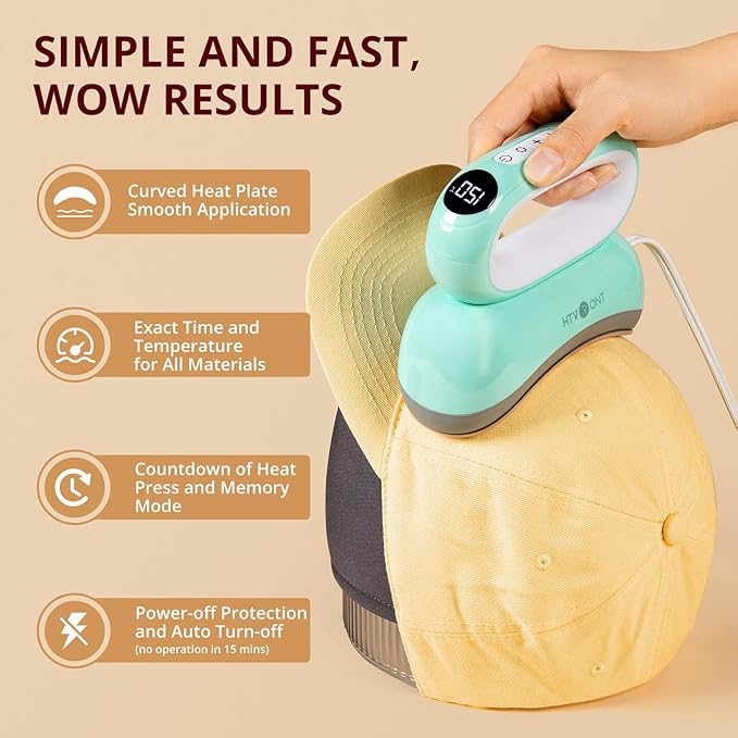 HTVRONT Hat Press Machine