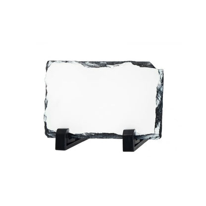 Sublimation Photo Slate Rock Plaque - Large Rectangle - 7.6" x 11.4"
