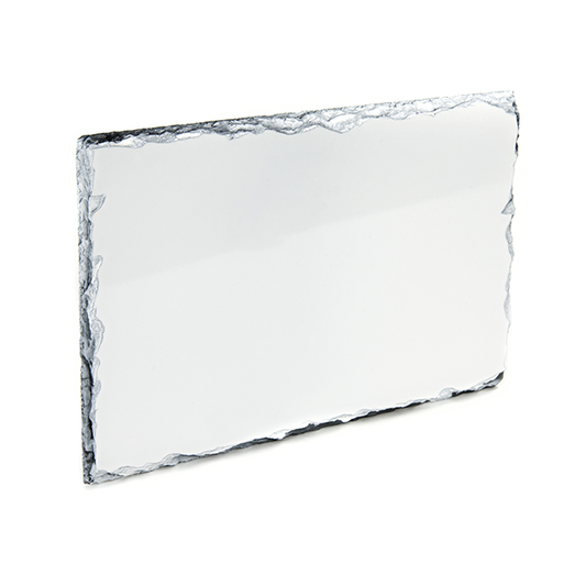 Sublimation Photo Slate Rock Plaque - Large Rectangle - 7.6" x 11.4"