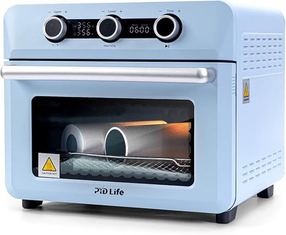 Sublimation Oven Machine 25 L 110 V 1600 W Light Blue Convection Oven for Sublimation Blanks