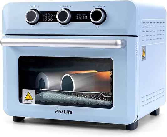 Sublimation Oven Machine 25 L 110 V 1600 W Light Blue Convection Oven for Sublimation Blanks